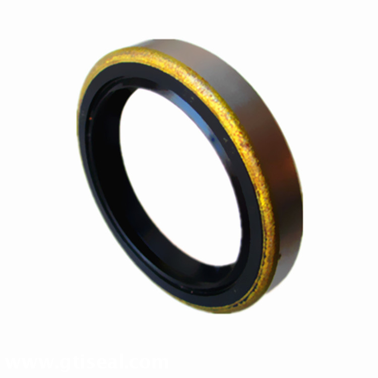 Metal Case with rubber double lip oil seal for Machinery