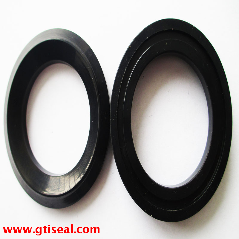 Black polyurethane rubber seal ring
